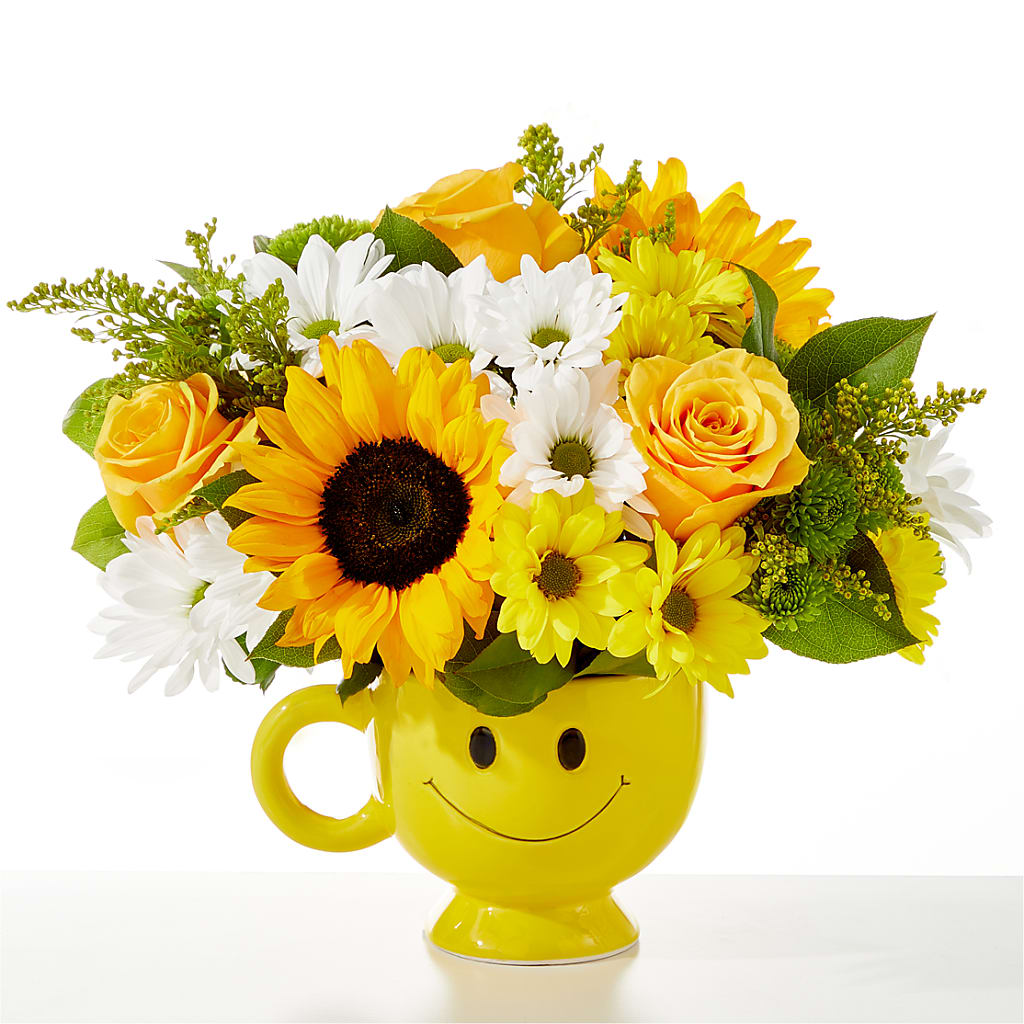 Be Happy Bouquet – United Market Street, Lubbock TX
