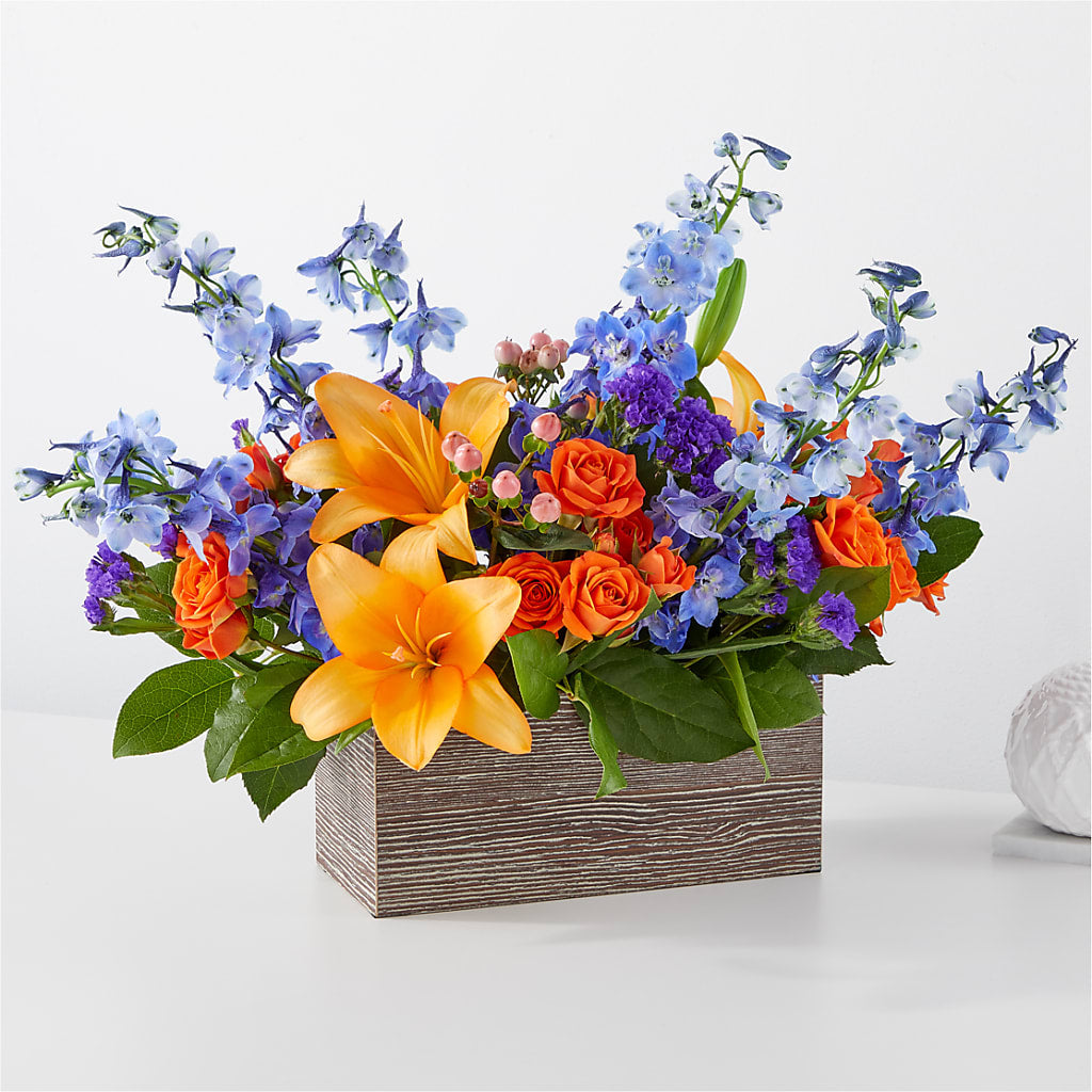 Radiant Citrus Box Bouquet – United Market Street, Lubbock TX