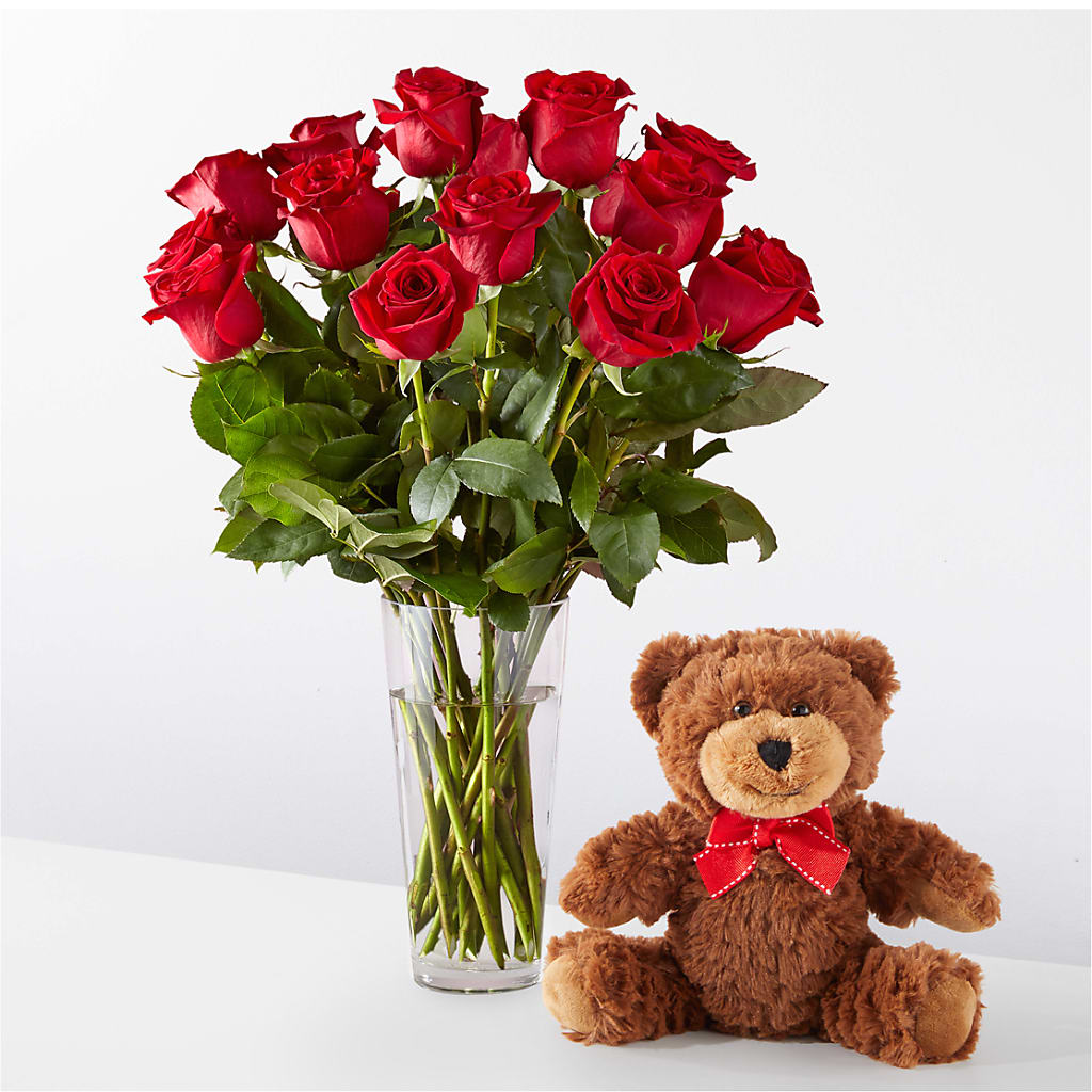 Romantic Long Stem Red Rose Bouquet Bundles – United Market Street, Lubbock TX