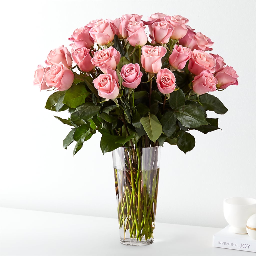 Long Stem Pink Rose Bouquet – United Market Street, Lubbock TX
