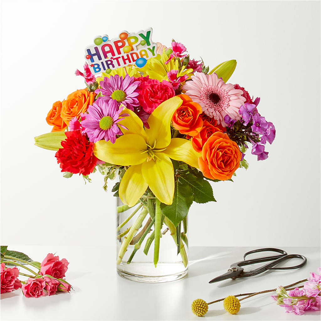 Cue the Confetti - A Florist Original – United Market Street, Lubbock TX