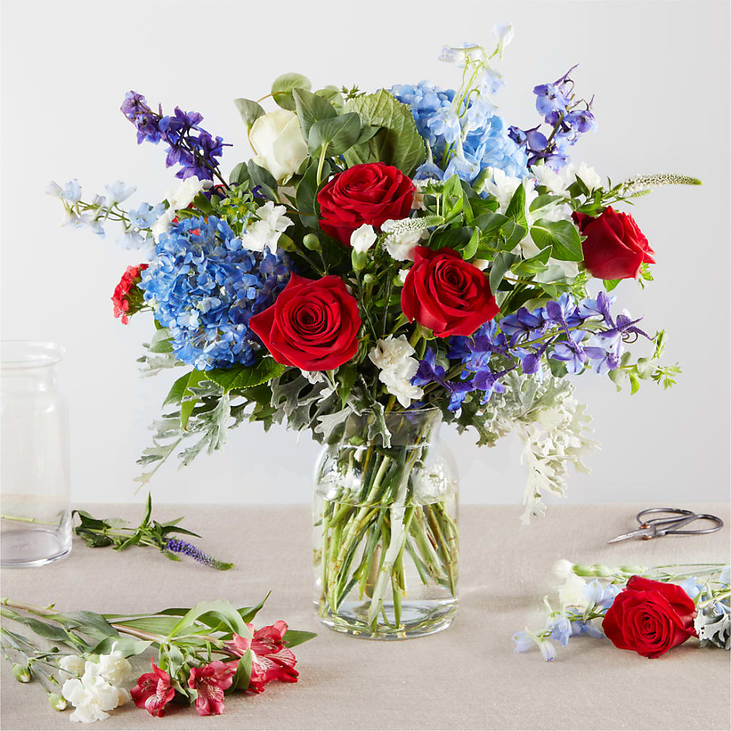 Star Spangled - A Florist Original – United Market Street, Lubbock TX