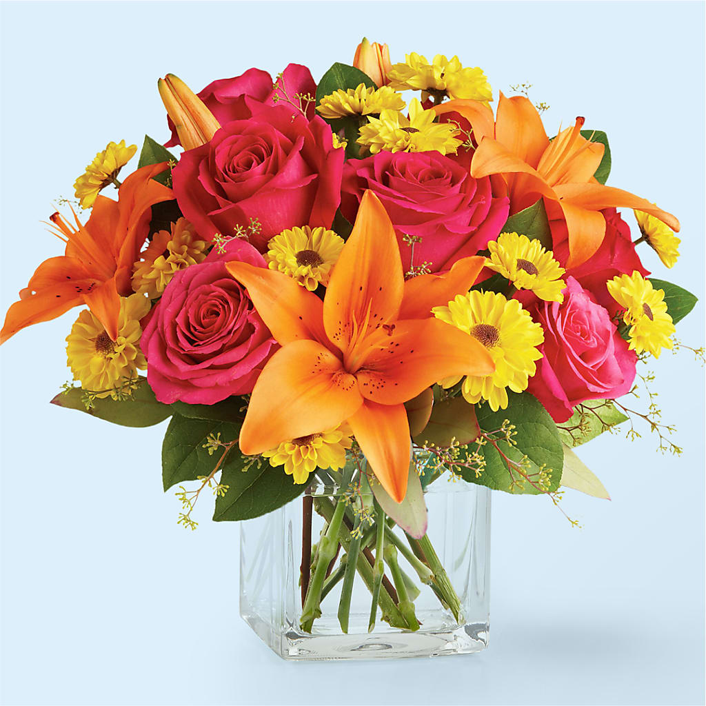 Neon Lights Bouquet – United Market Street, Lubbock TX