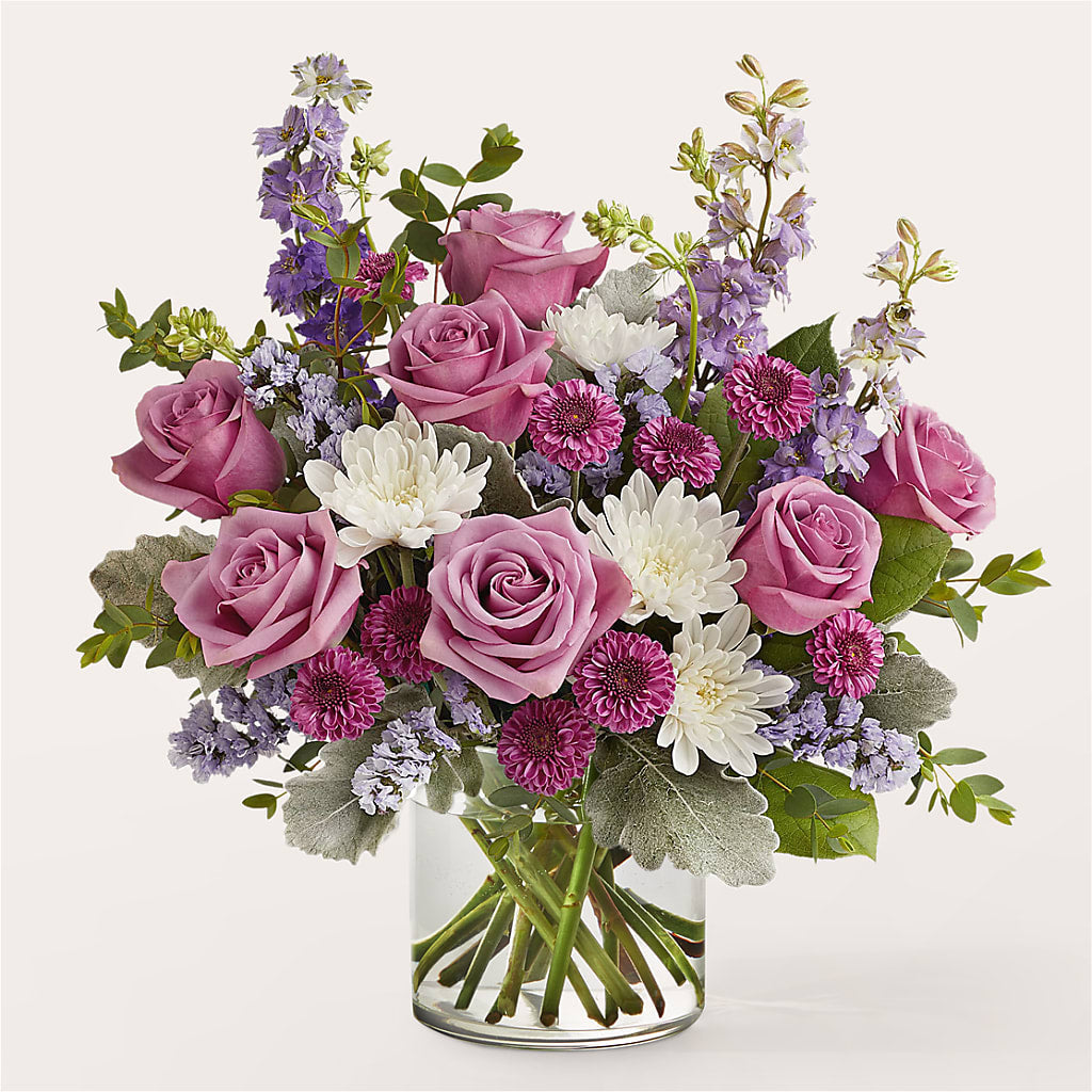 Violet Frost Bouquet – United Market Street, Lubbock TX