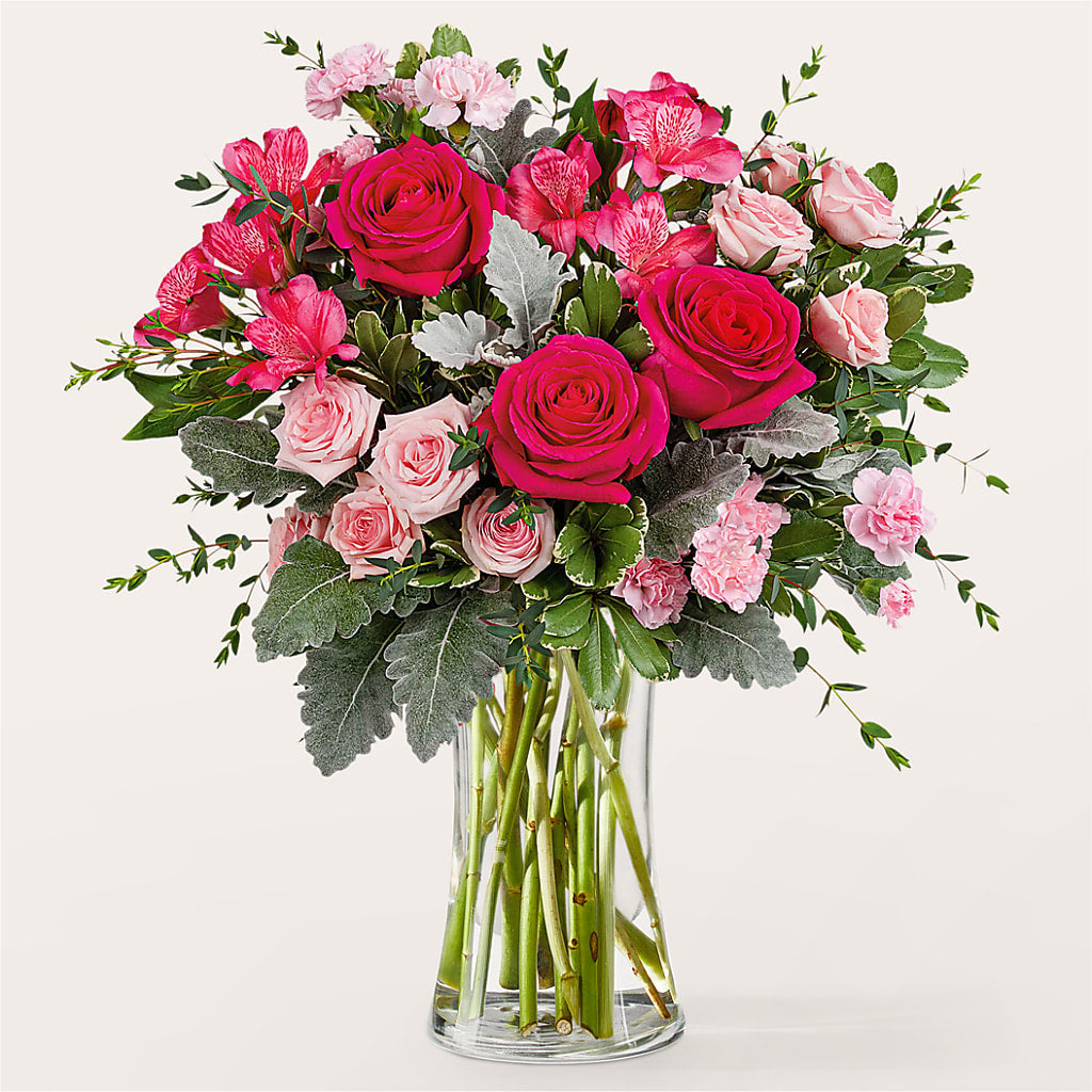Tickled Pink Bouquet – United Market Street, Lubbock TX
