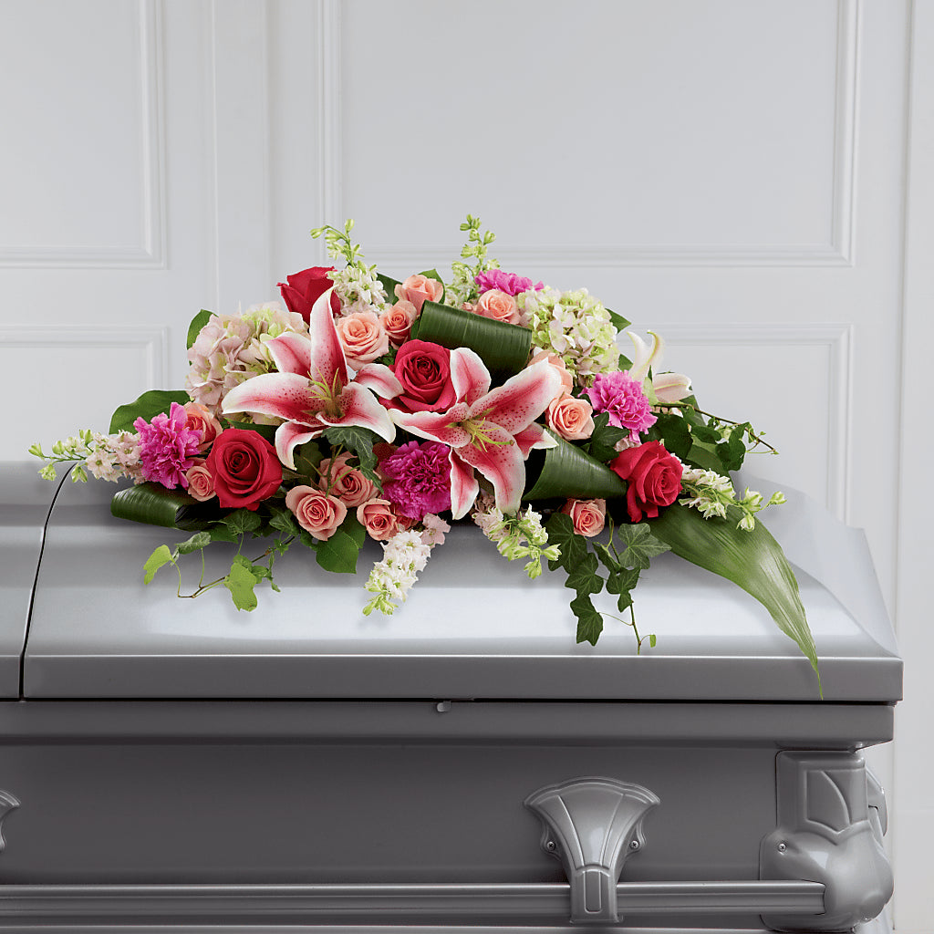 Splendid Grace Casket Spray – United Market Street, Lubbock TX