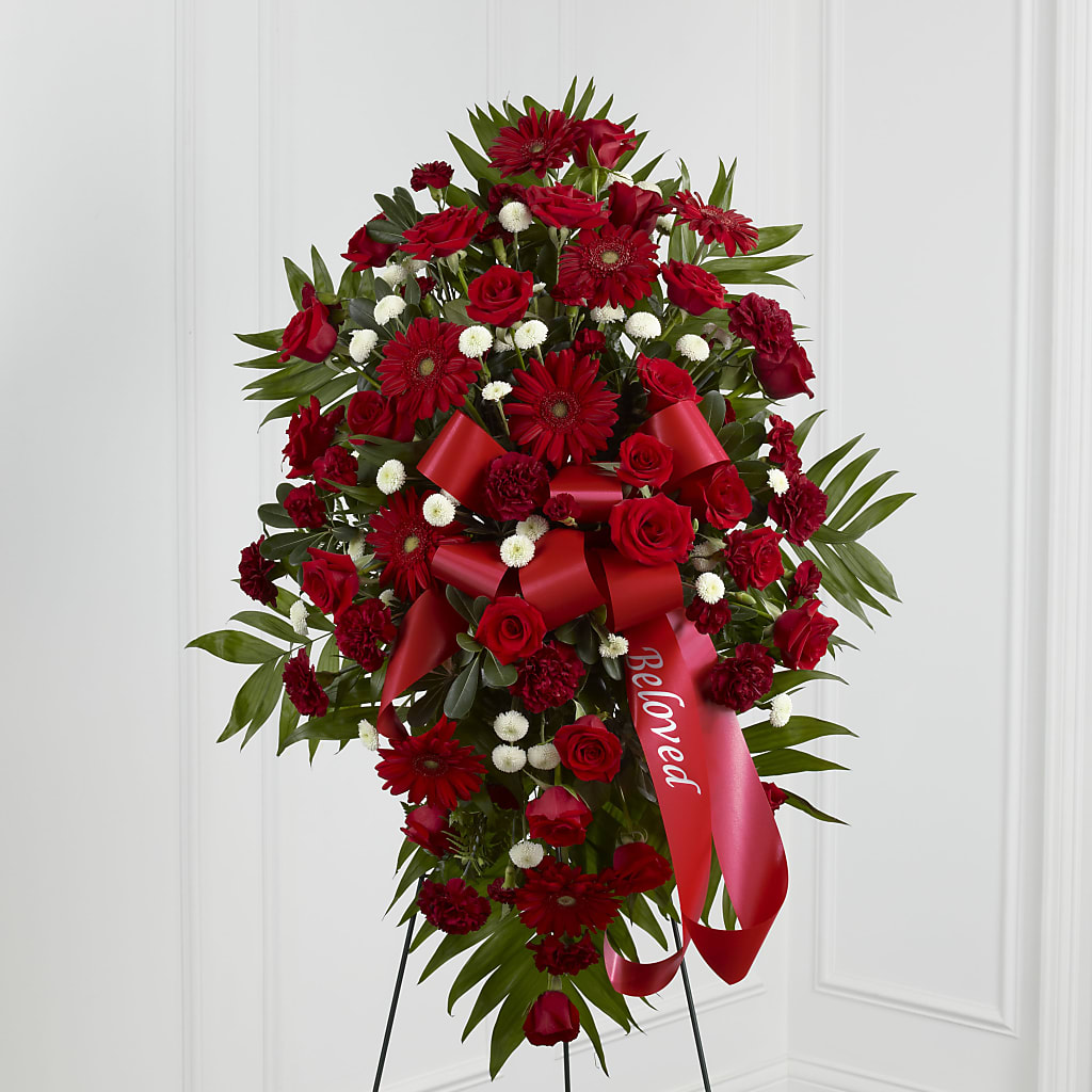 Treasured Memories Standing Spray – United Market Street, Lubbock TX