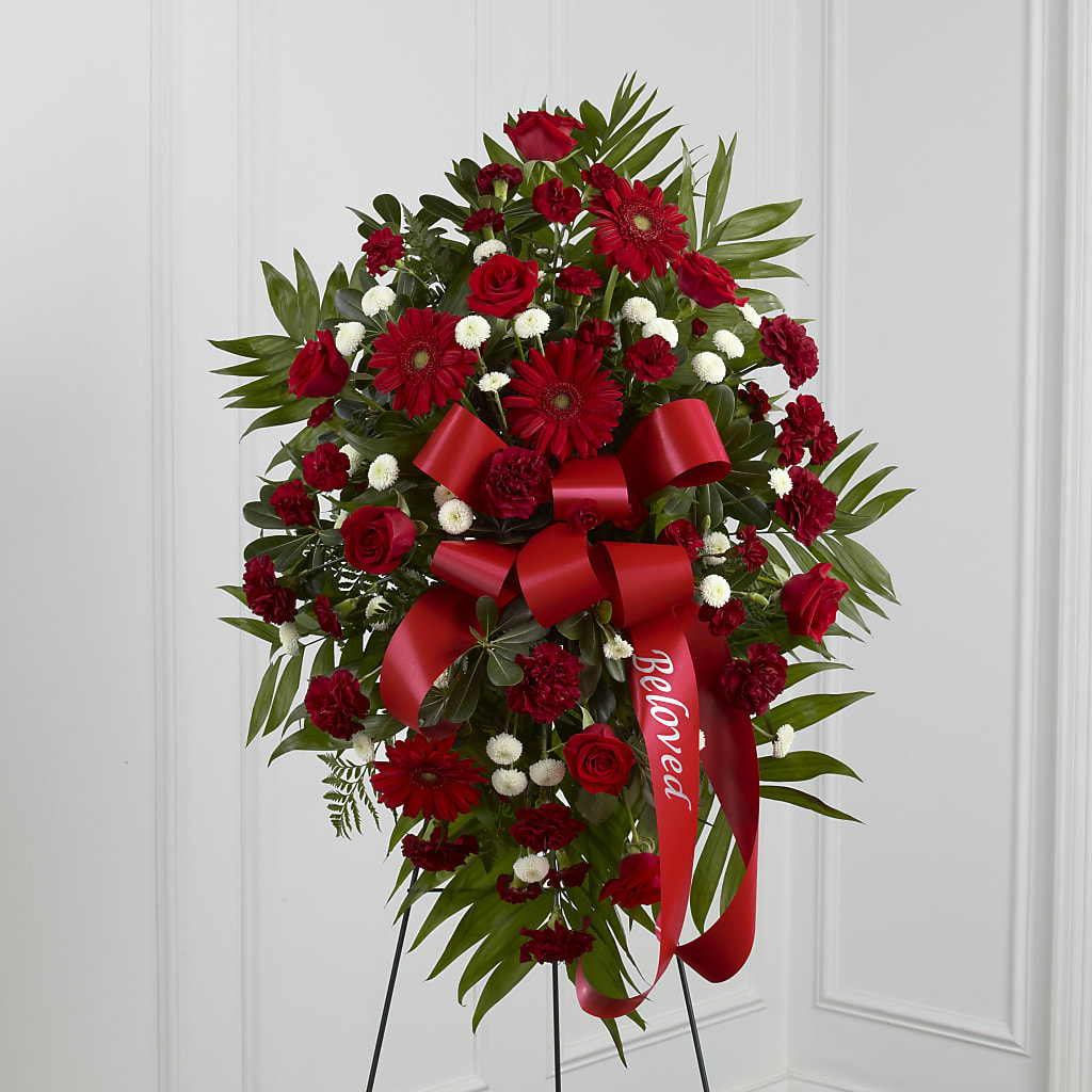 Treasured Memories Standing Spray – United Market Street, Lubbock TX