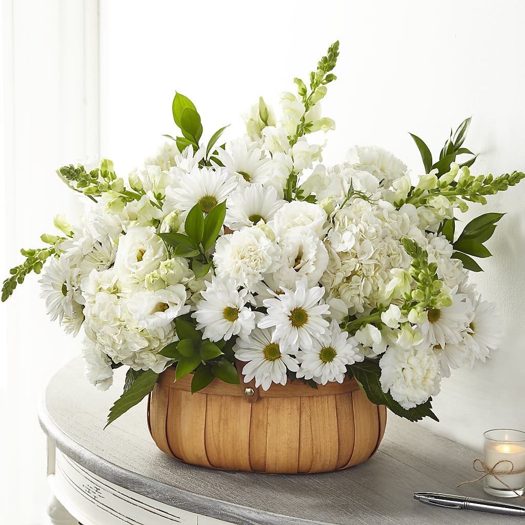 Pure Ivory Basket – United Market Street, Lubbock TX