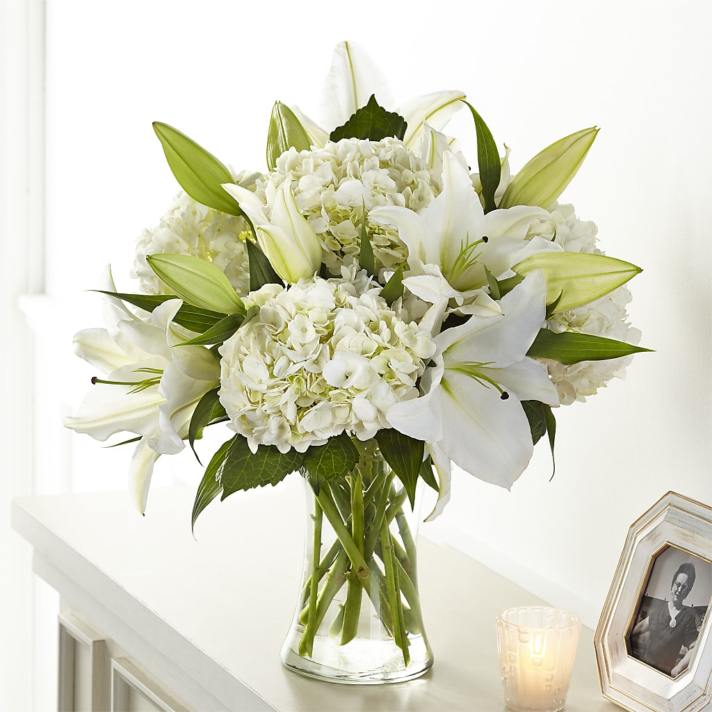 Compassionate Lily Bouquet – United Market Street, Lubbock TX