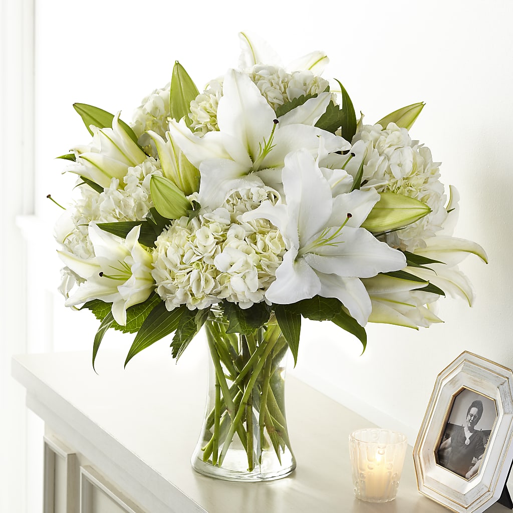 Compassionate Lily Bouquet – United Market Street, Lubbock TX