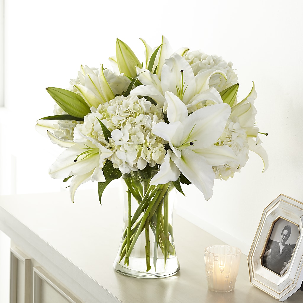 Compassionate Lily Bouquet – United Market Street, Lubbock TX
