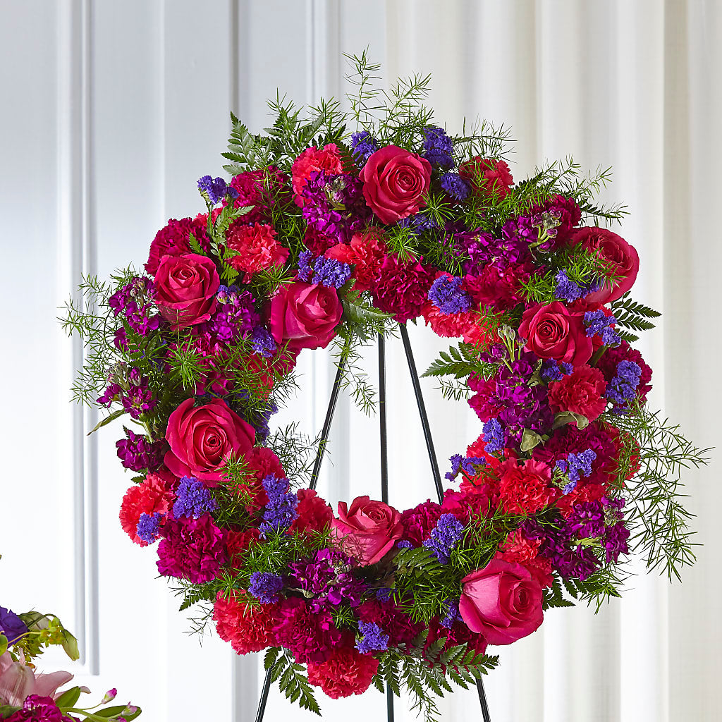Calming Colors Wreath – United Market Street, Lubbock TX
