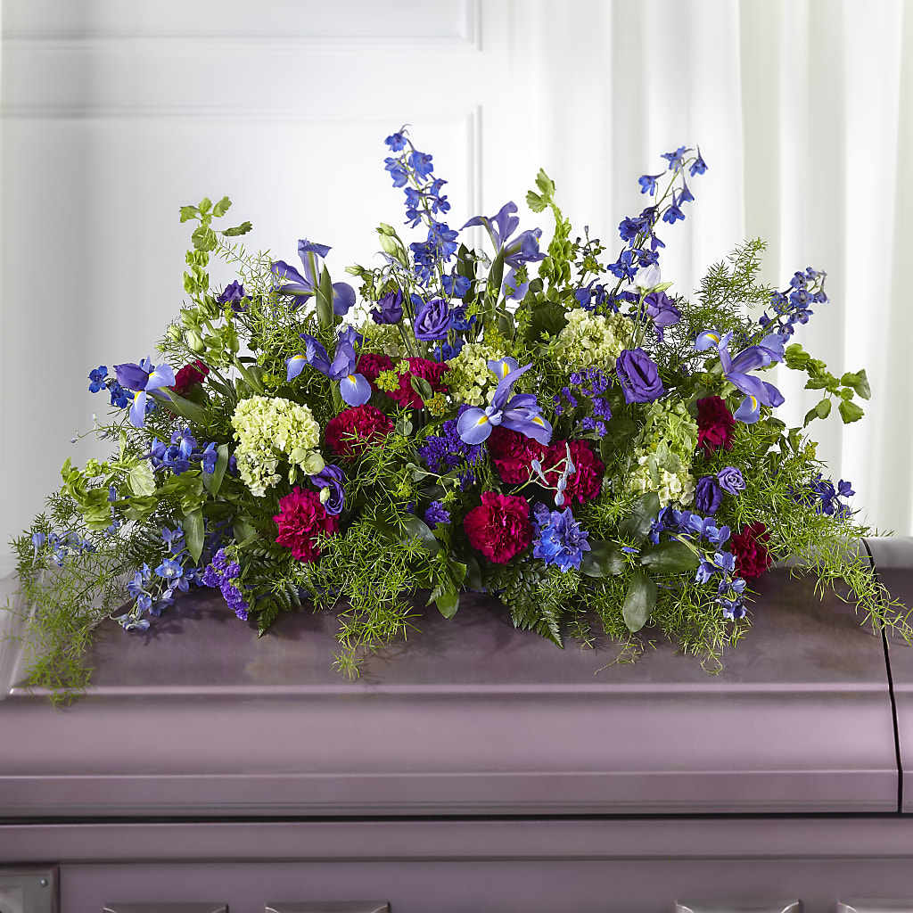 Always Treasured Casket Spray – United Market Street, Lubbock TX