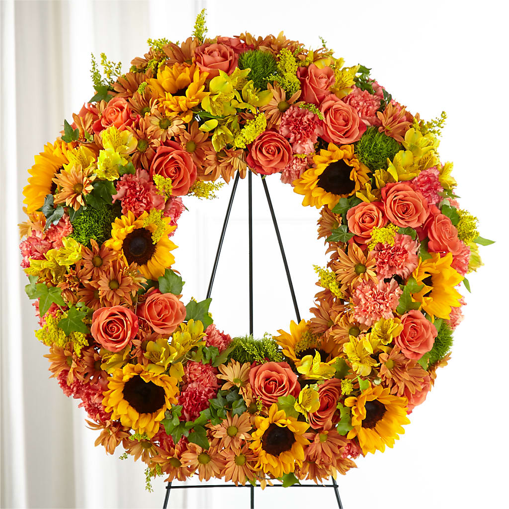 Autumnal Memories Wreath (Standard) – United Market Street, Lubbock TX
