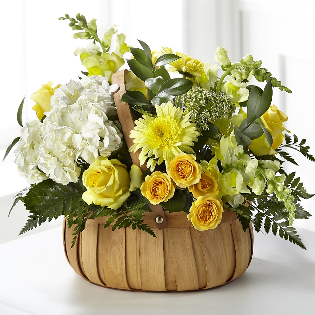 Rustic Remembrance Basket – United Market Street, Lubbock TX