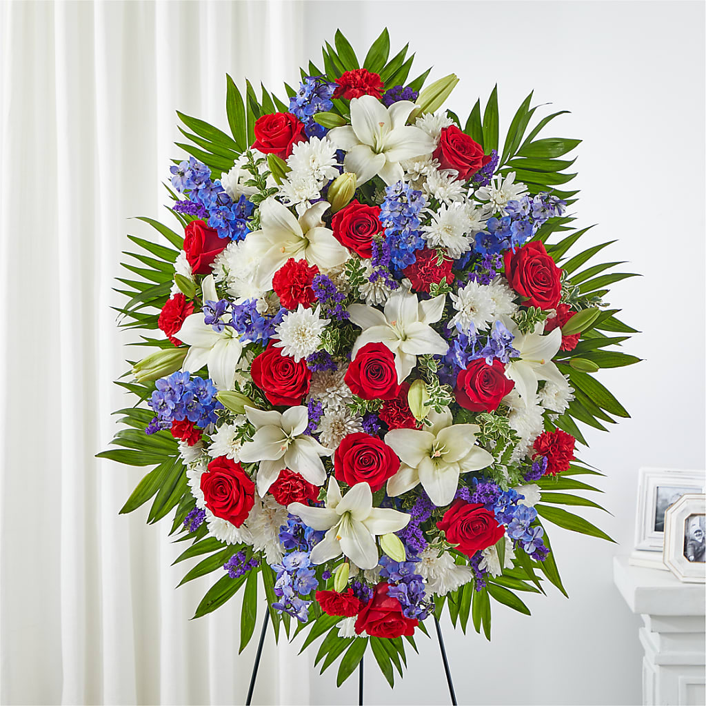 Cherished Service Standing Spray – United Market Street, Lubbock TX
