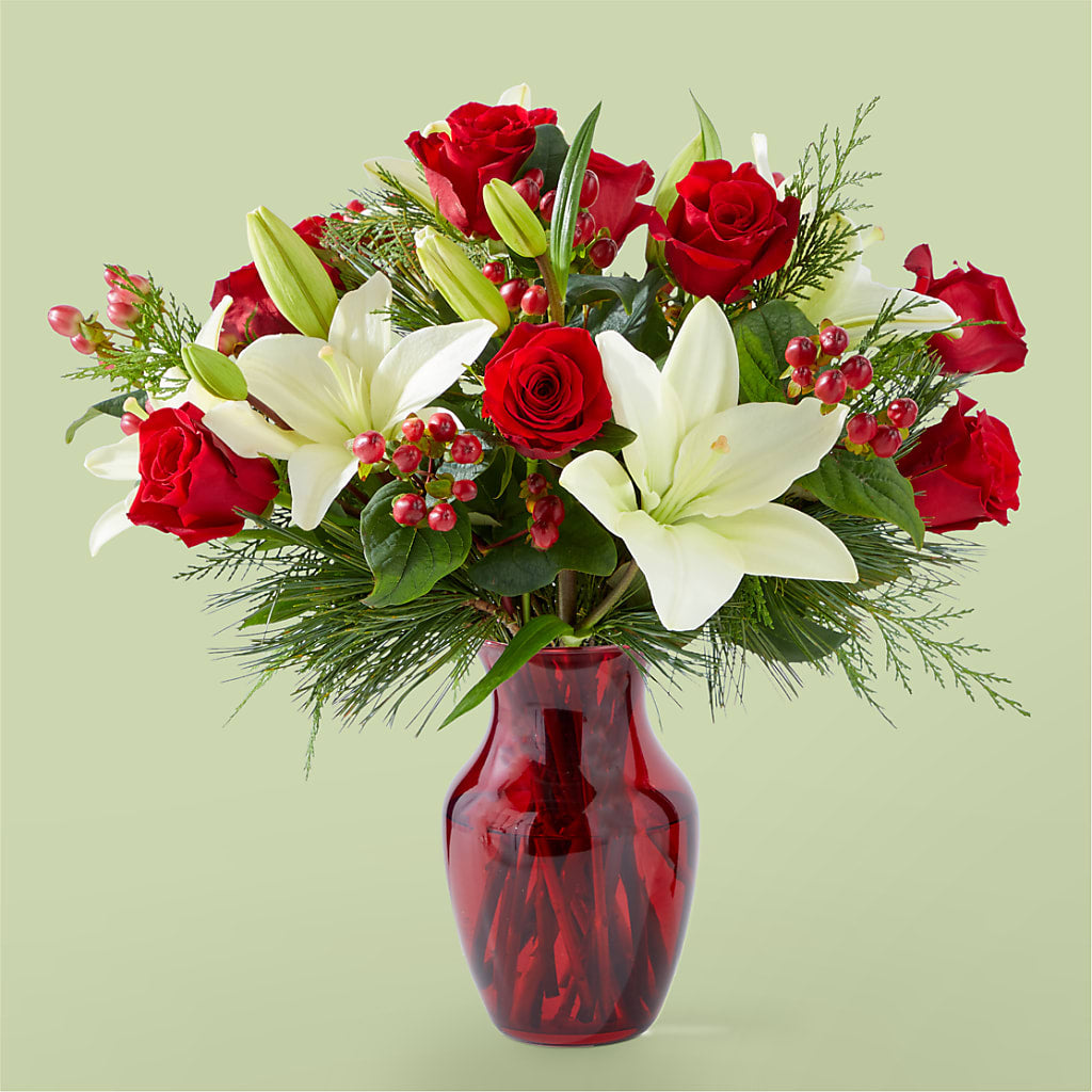 Evergreen Delight Bouquet – United Market Street, Lubbock TX