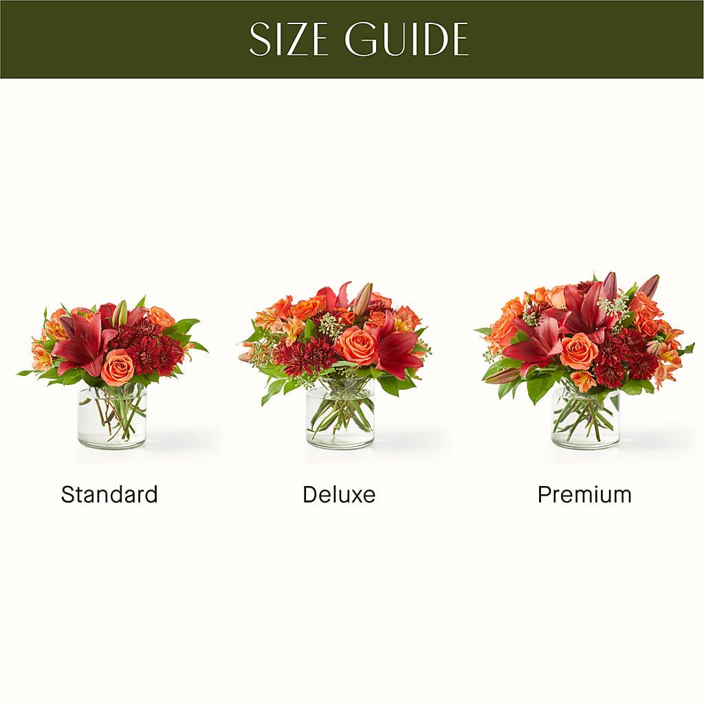 Crimson Leaves Bouquet – United Market Street, Lubbock TX