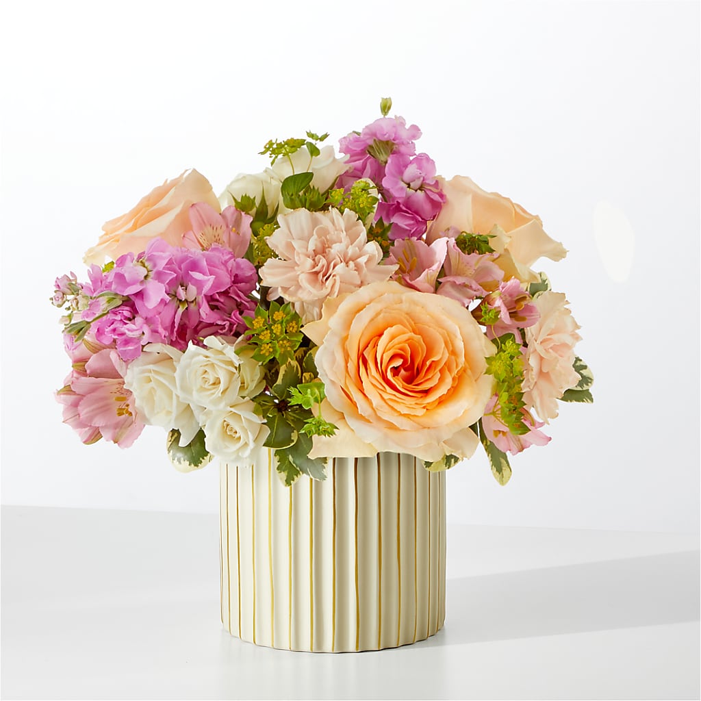 Paradise Bouquet with Ivory Vase – United Market Street, Lubbock TX