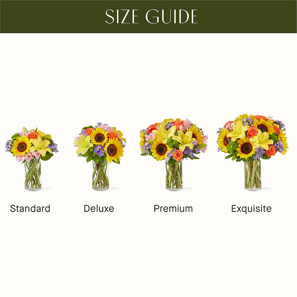Basking in the Glow Bouquet – United Market Street, Lubbock TX