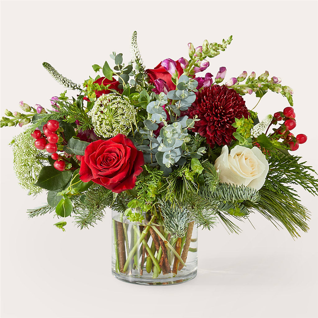 Cranberry Fizz Bouquet – United Market Street, Lubbock TX