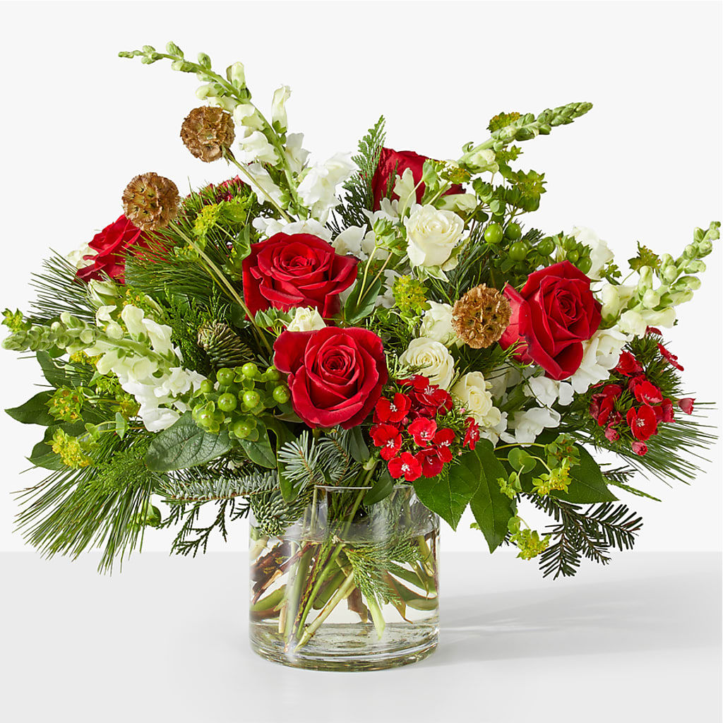 Deck the Halls Bouquet – United Market Street, Lubbock TX