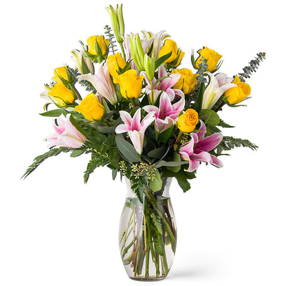 Premium Unforgettable Rose Lilly Yellow –  United Market Street, Lubbock TX