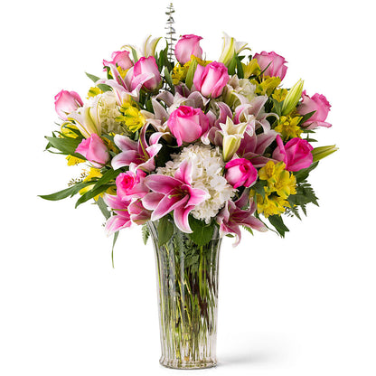 Lux Unforgettable Pink Arrangement –  United Market Street, Lubbock TX