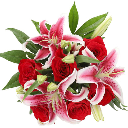 Debi Lilly Red Fragrant Rose Bouquet –  United Market Street, Lubbock TX