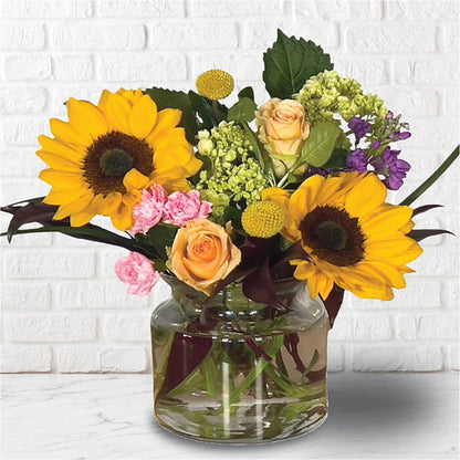 Sunny Elegance Arrangement –  United Market Street, Lubbock TX