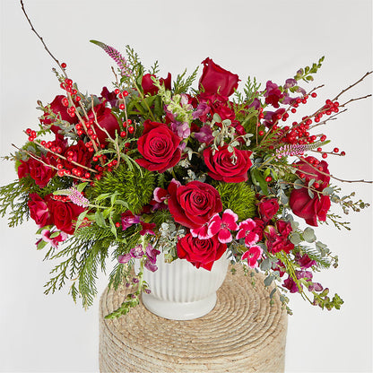 Big Red Bow Bouquet –  United Market Street, Lubbock TX