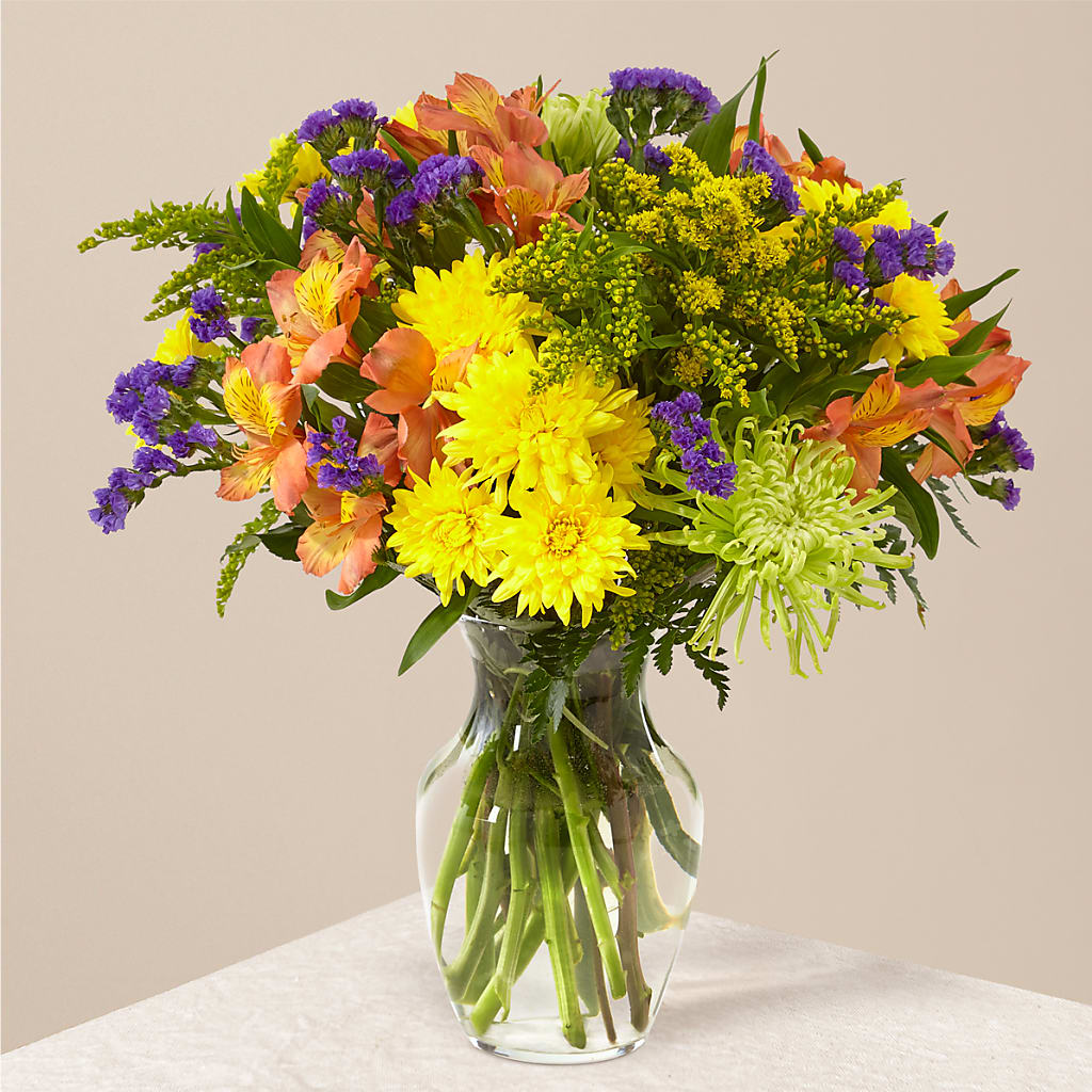 Marmalade Skies Bouquet –  United Market Street, Lubbock TX