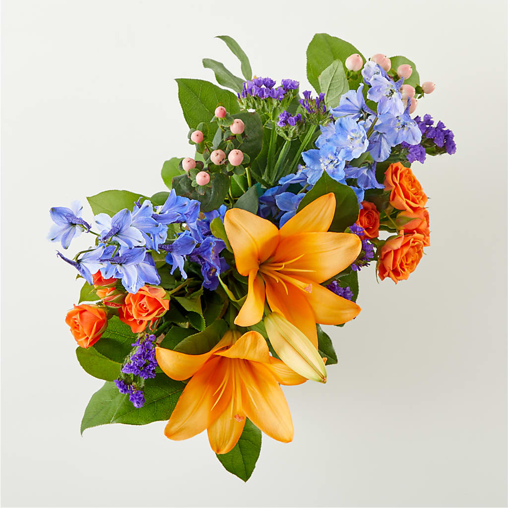 Radiant Citrus Box Bouquet –  United Market Street, Lubbock TX