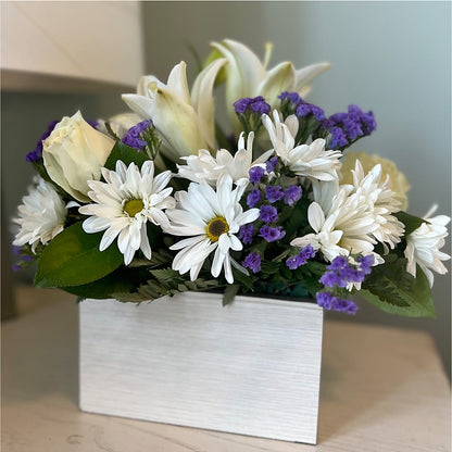 Beyond Blue Box Bouquet –  United Market Street, Lubbock TX