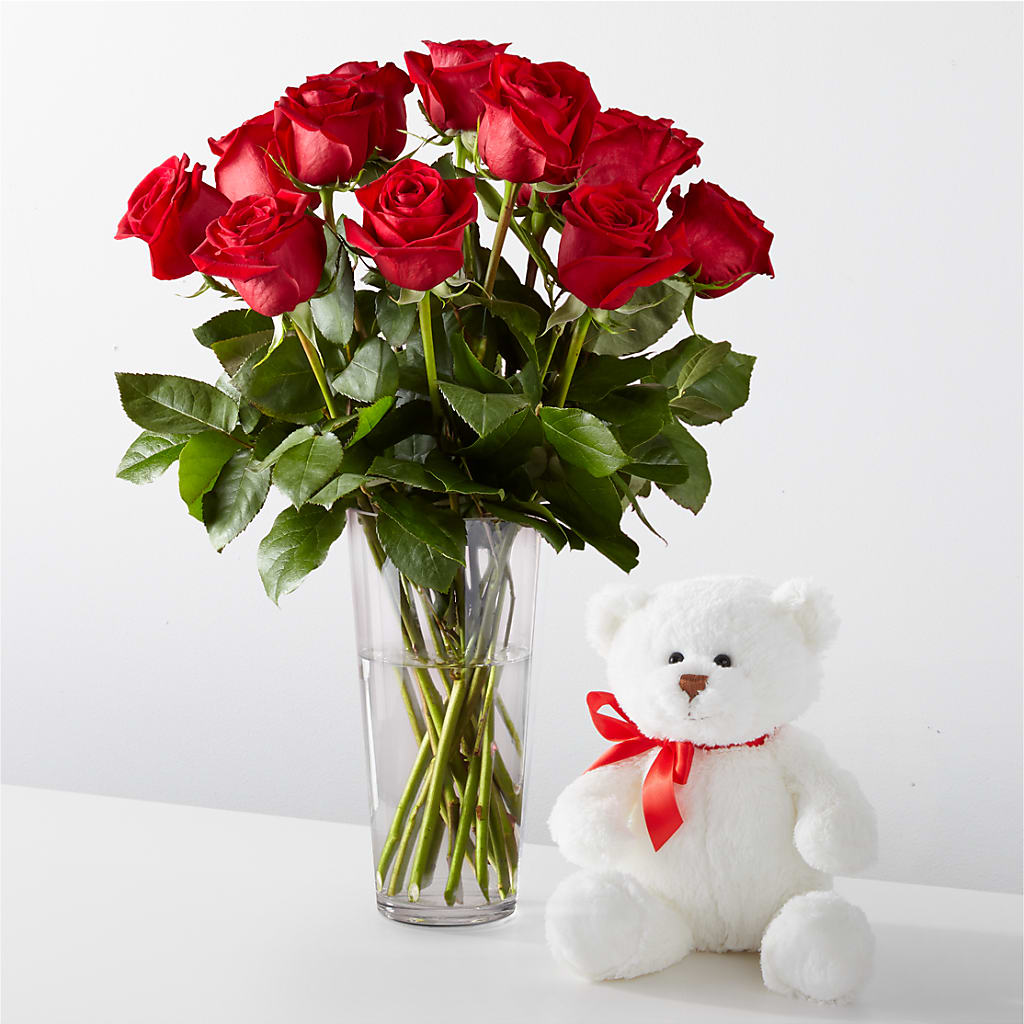 Romantic Long Stem Red Rose Bouquet Bundles –  United Market Street, Lubbock TX