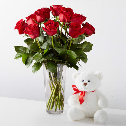Romantic Long Stem Red Rose Bouquet Bundles –  United Market Street, Lubbock TX