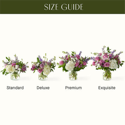 Violet Caress Bouquet –  United Market Street, Lubbock TX