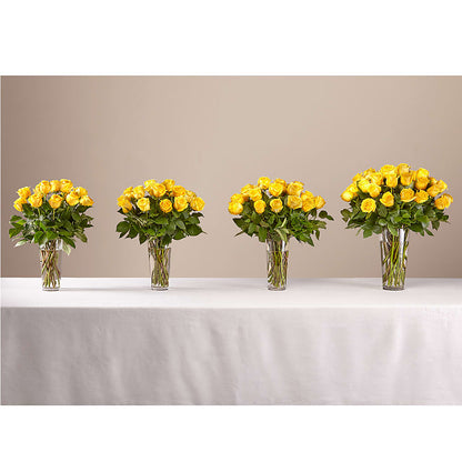 Long Stem Yellow Rose Bouquet –  United Market Street, Lubbock TX