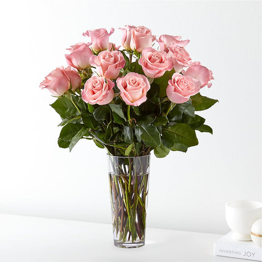 Long Stem Pink Rose Bouquet –  United Market Street, Lubbock TX