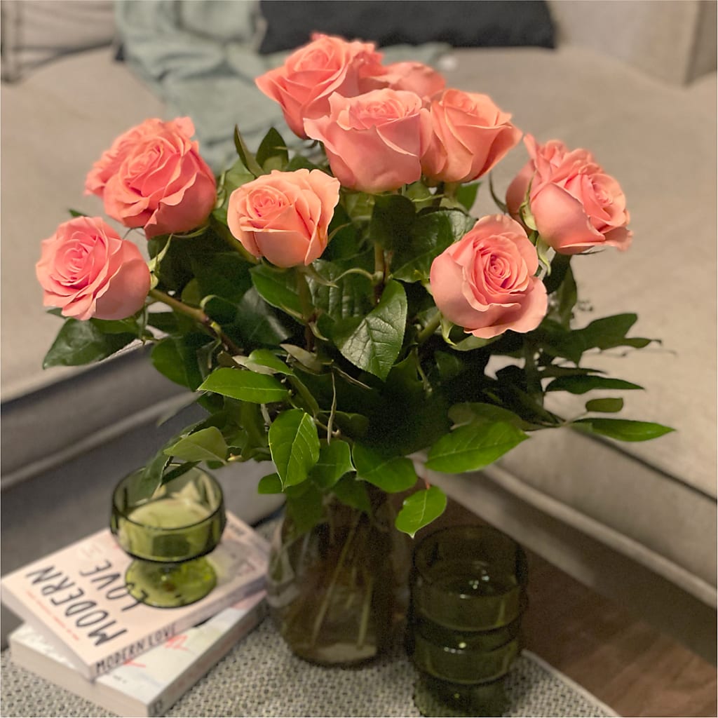 Long Stem Pink Rose Bouquet –  United Market Street, Lubbock TX