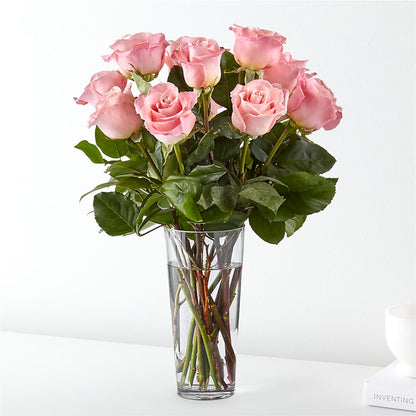 Long Stem Pink Rose Bouquet –  United Market Street, Lubbock TX