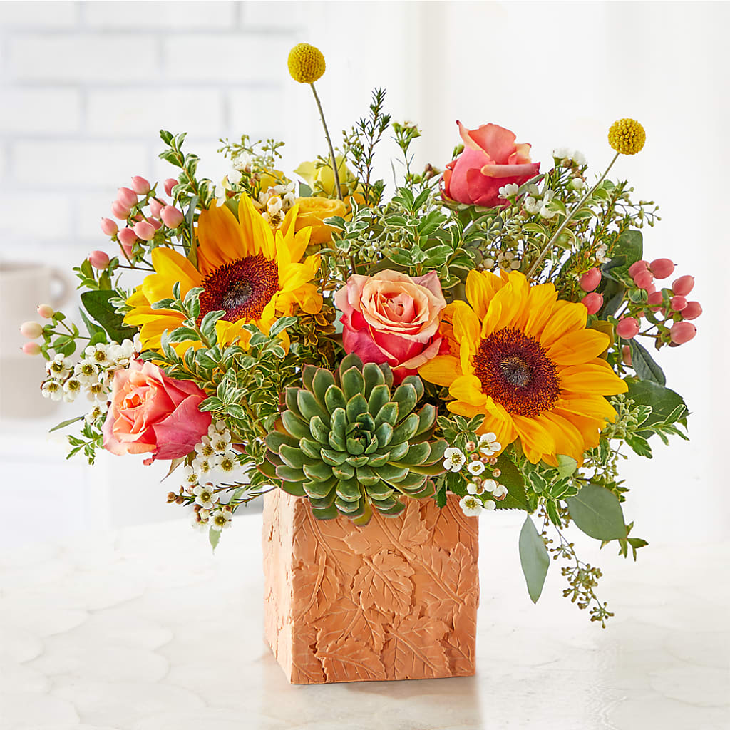 Sunflower Season Bouquet –  United Market Street, Lubbock TX