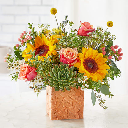 Sunflower Season Bouquet –  United Market Street, Lubbock TX
