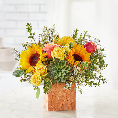 Sunflower Season Bouquet –  United Market Street, Lubbock TX