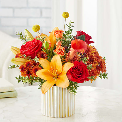 Scarlet Skies Bouquet –  United Market Street, Lubbock TX