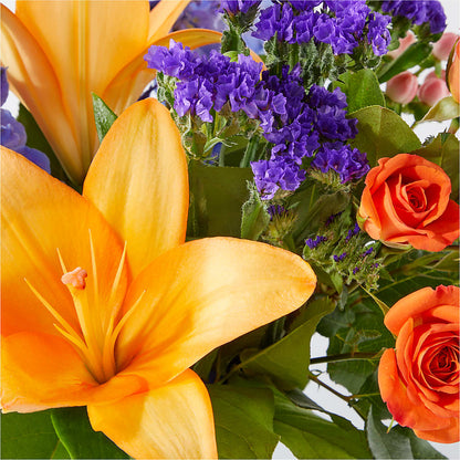 Radiant Citrus Bouquet –  United Market Street, Lubbock TX
