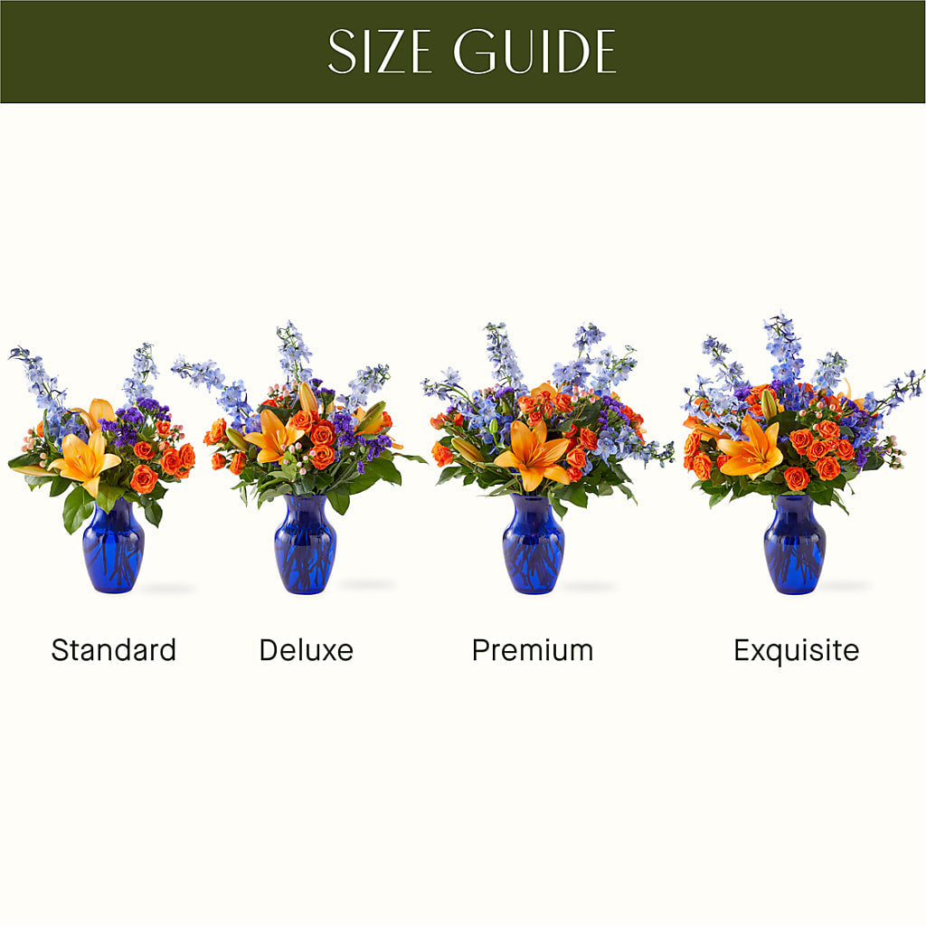 Radiant Citrus Bouquet –  United Market Street, Lubbock TX