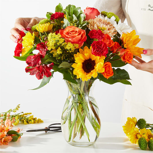 Fall Delight – A Florist Original –  United Market Street, Lubbock TX