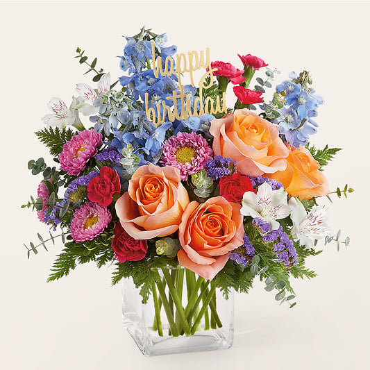 Birthday Bash Bouquet –  United Market Street, Lubbock TX